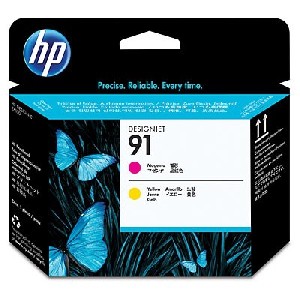 HP 91 Magenta and Yellow Printhead